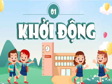 Bài giảng Tiếng Việt 5 (Kết nối tri thức) - Viết chương trình hoạt động