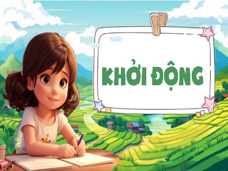 Bài giảng Tiếng Việt 5  - Viết đoạn văn giới thiệu nhân vật trong một bộ phim hoạt hình