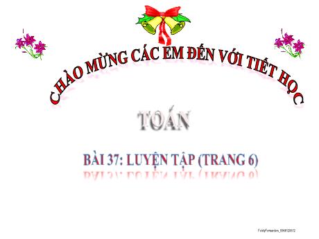 Bài giảng Toán 2 (Kết nối tri thức) - Bài 37: Luyện tập (Trang 6)