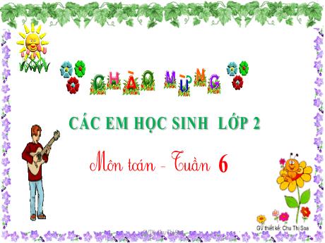 Bài giảng Toán Lớp 2 - Bài 11: Phép trừ (qua 10) trong phạm vi 20 (Tiết 2)
